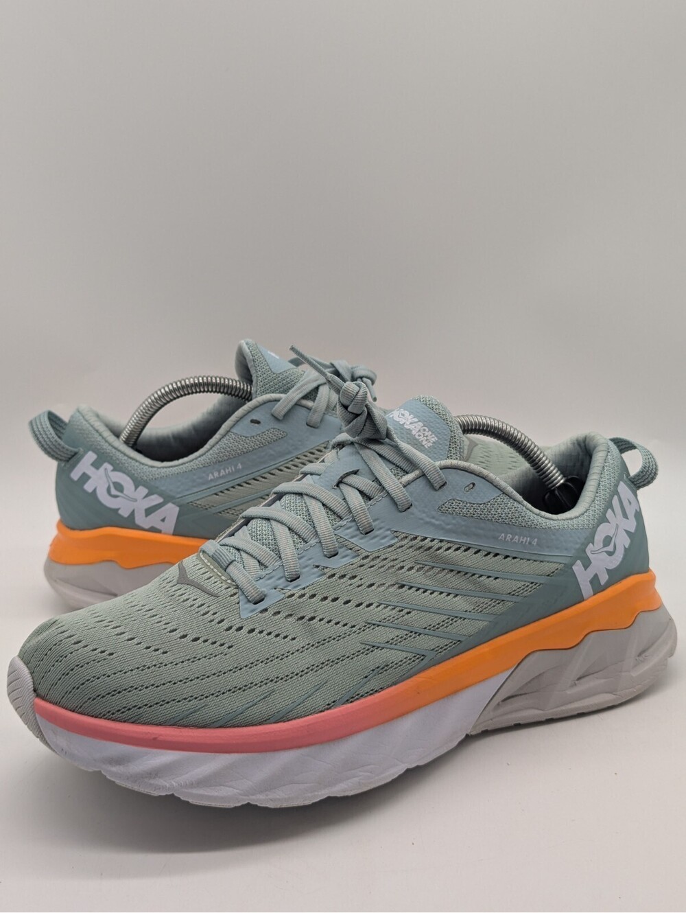 Hoka One One Arahi 4 Women's Size 11 Running Shoes Blue Haze Lunar 1106474 BHLR